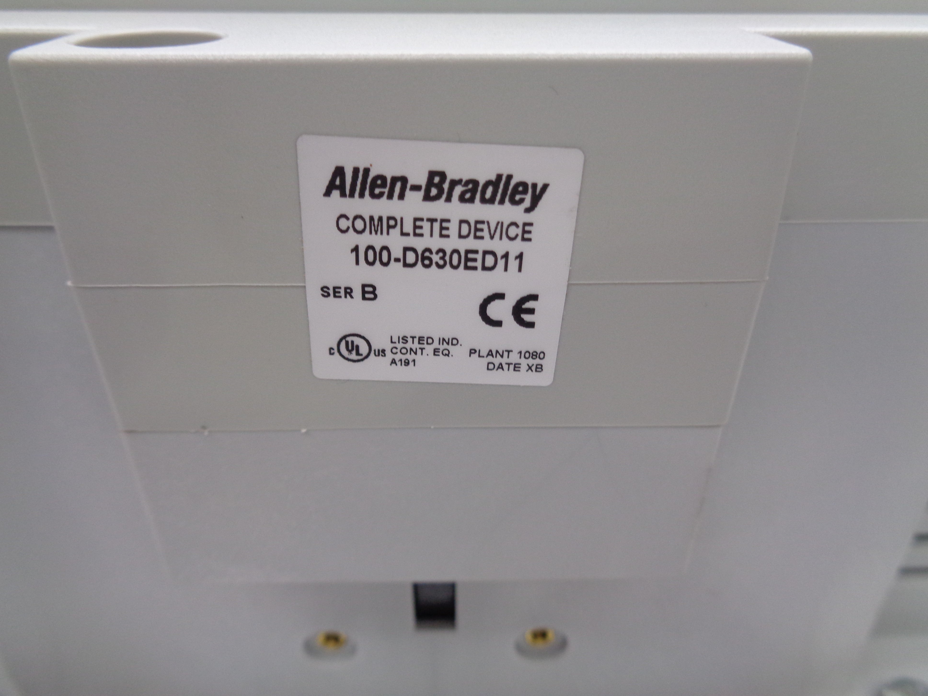 ALLEN BRADLEY 100-D630ED11 690V SER. B UNMP