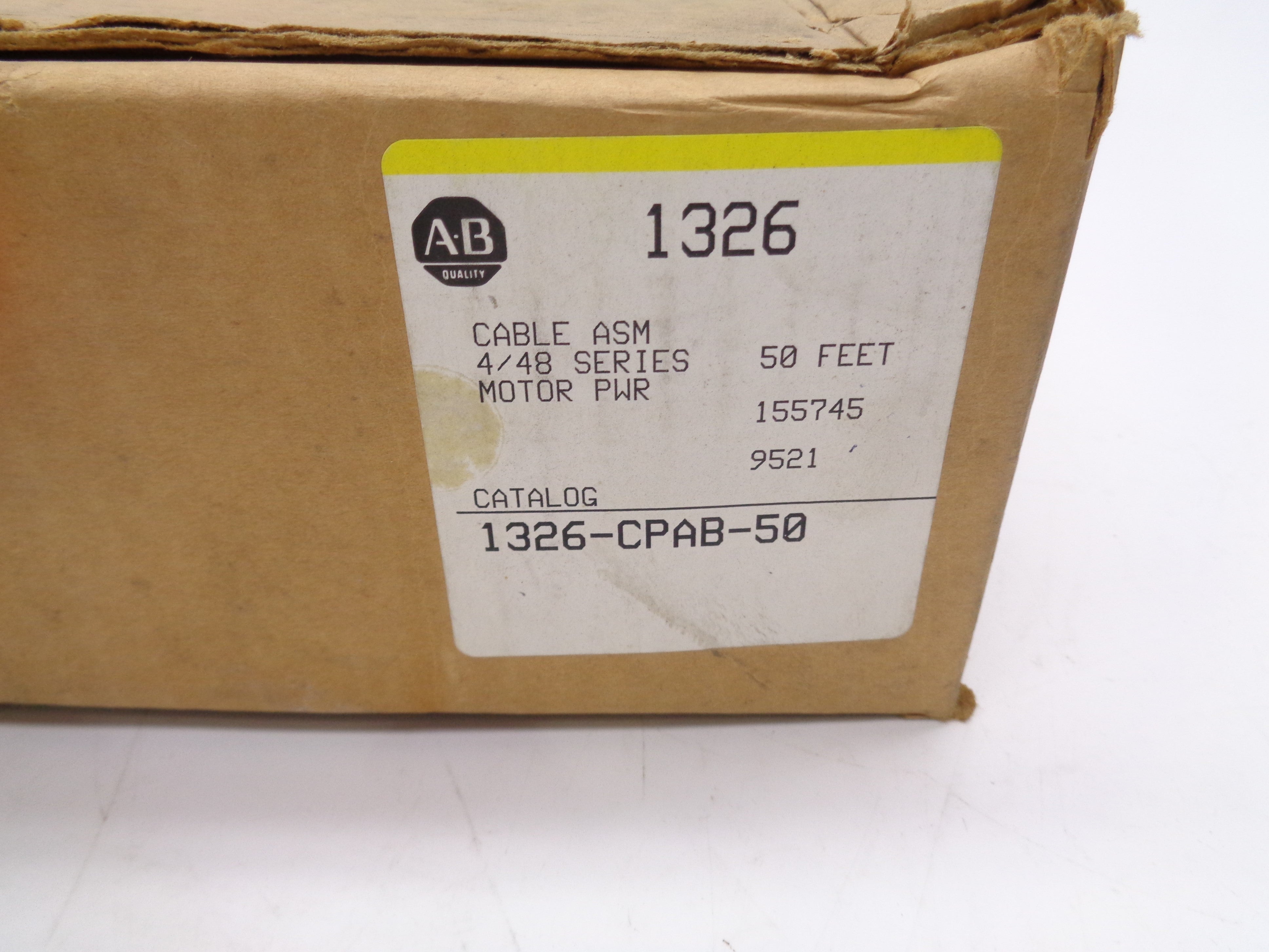 ALLEN BRADLEY 1326-CPAB-50 NSMP