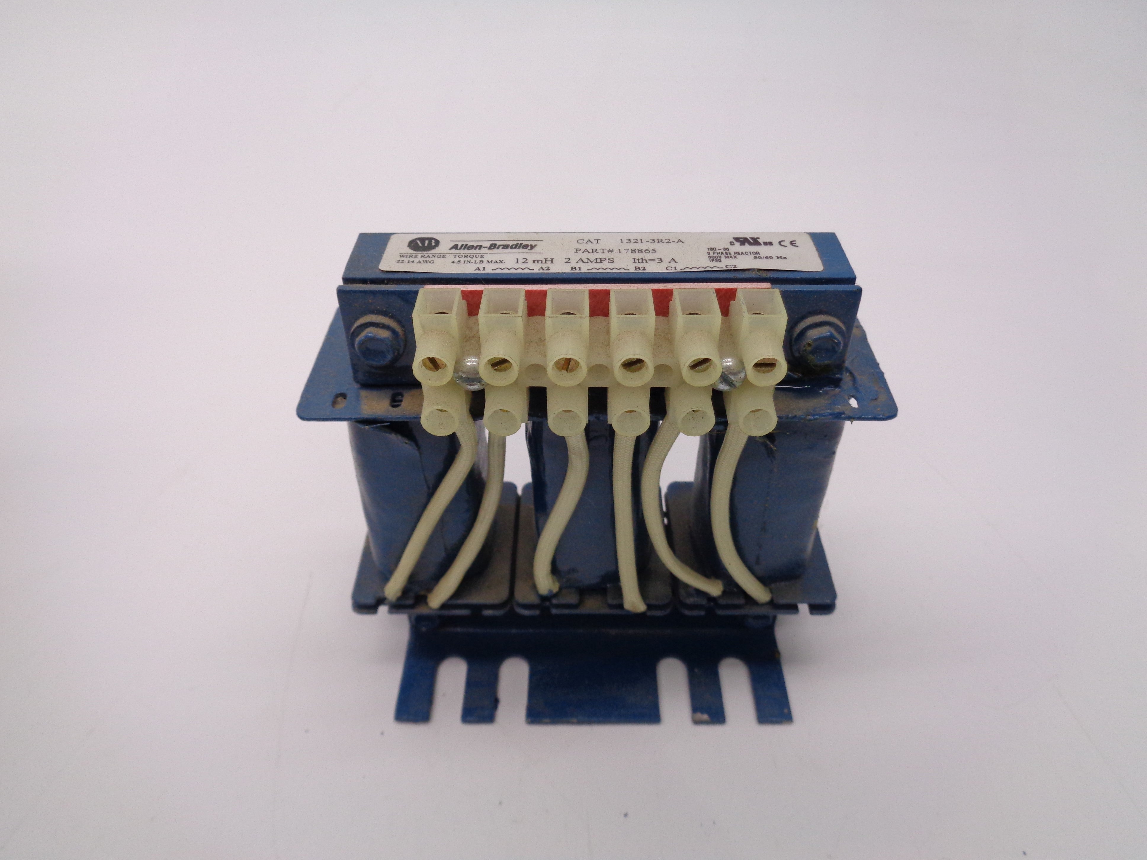 ALLEN BRADLEY 1321-3R2-A SER. A 2A (BR/WH) NSMP