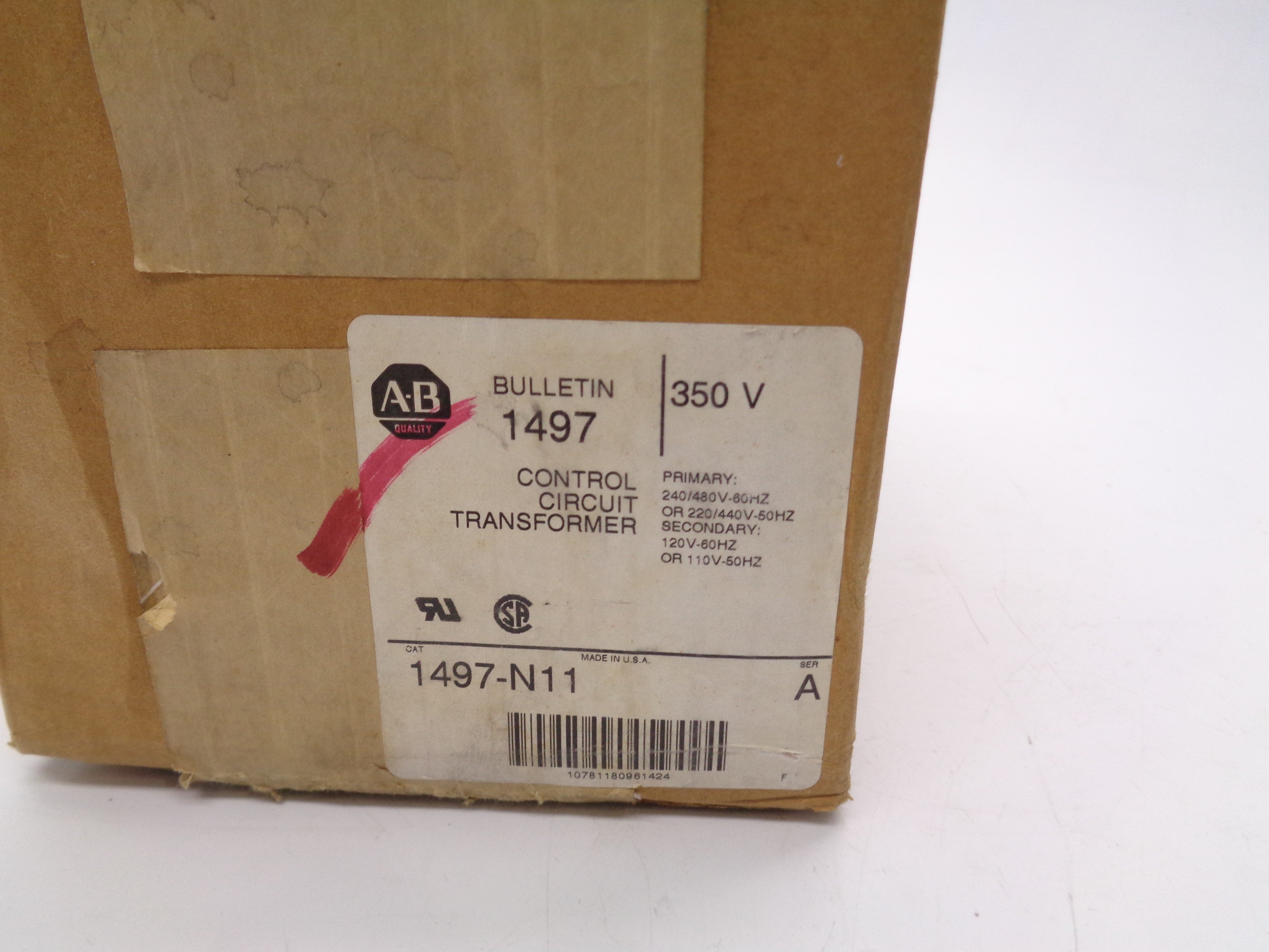 ALLEN BRADLEY 1497-N11 SER. A (BR/WH) NSFS