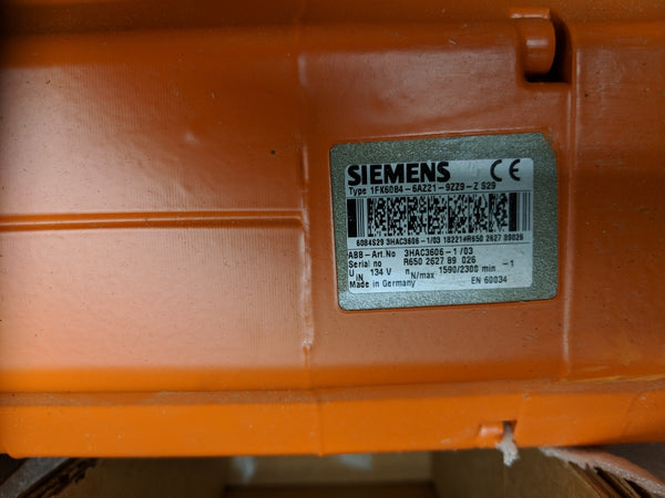 ABB 3HAC14000-3 w/1FK6084-6AZ21-9ZZ9-Z NSMP