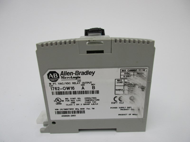ALLEN BRADLEY 1762-OW16 SER. A NSNP