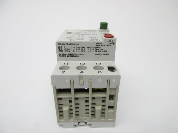 ALLEN BRADLEY 140-MN-0040 SER. C 0.25-0.40A 600V NSNP