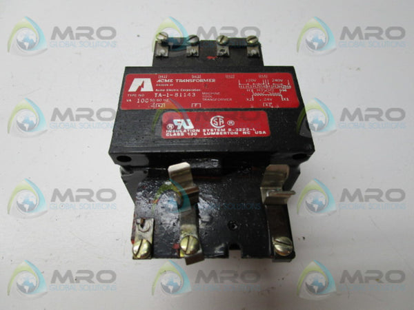 ACME TRANSFORMER TA-1-81143 (AS PICTURED)  UNMP