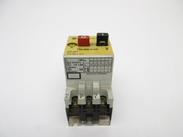ALLEN BRADLEY 140-MN-0160 SER. B 1-1.6A UNMP