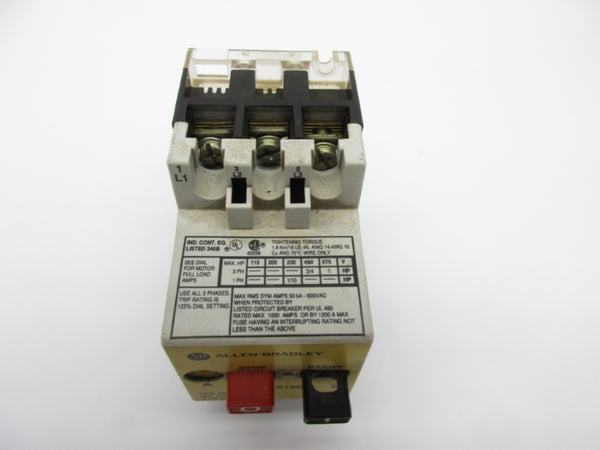 ALLEN BRADLEY 140-MN-0160 SER. B 1-1.6A UNMP
