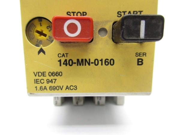 ALLEN BRADLEY 140-MN-0160 SER. B 1-1.6A UNMP
