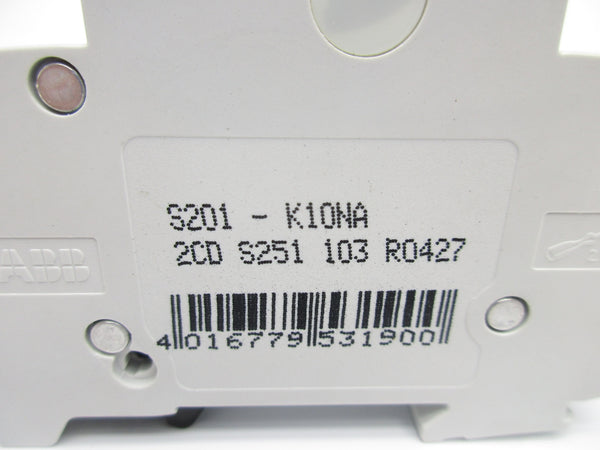 ABB S201-K10NA 10A NSNP