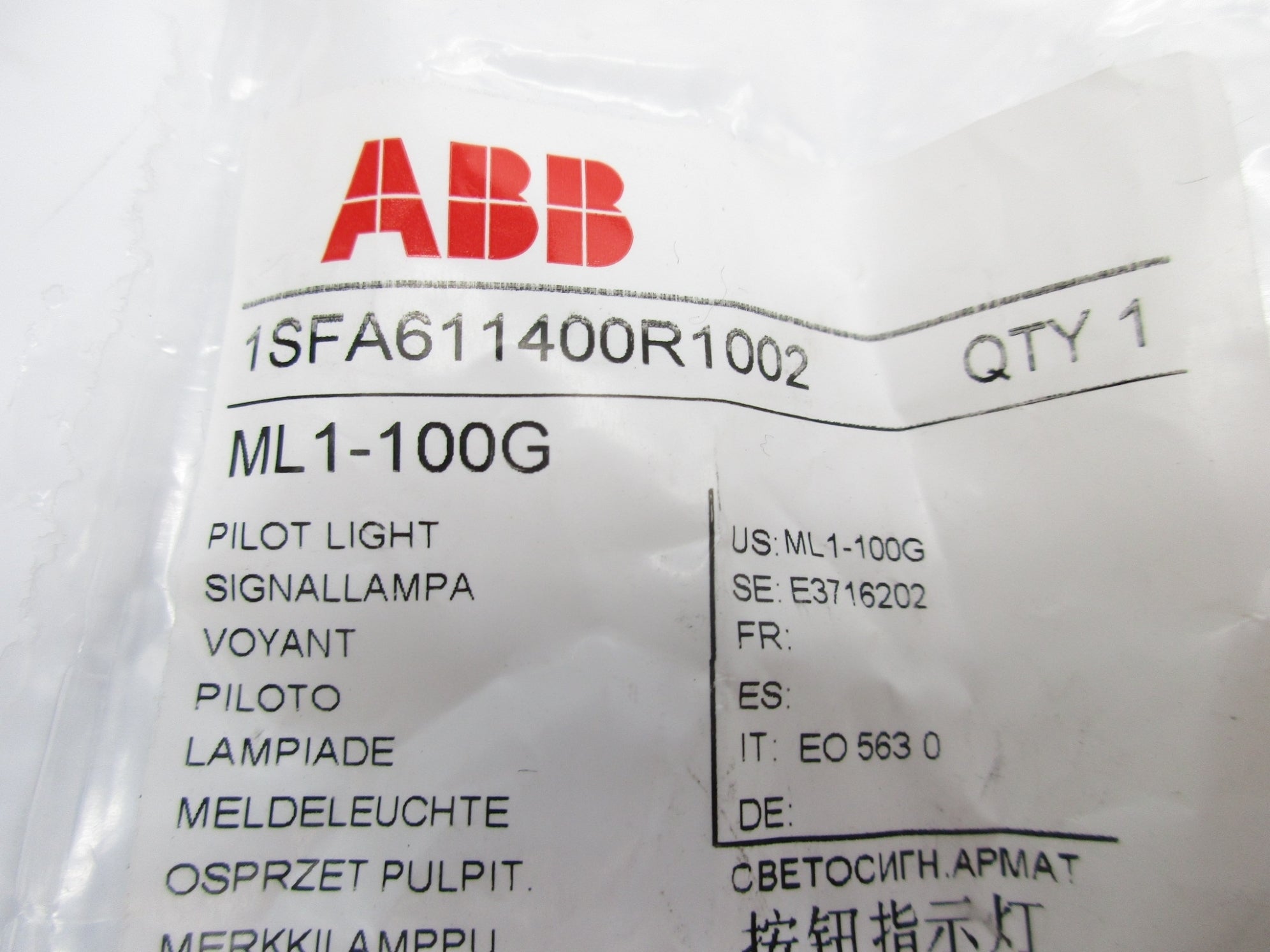 ABB 1SFA611400R1002 ML1-100G NSMP