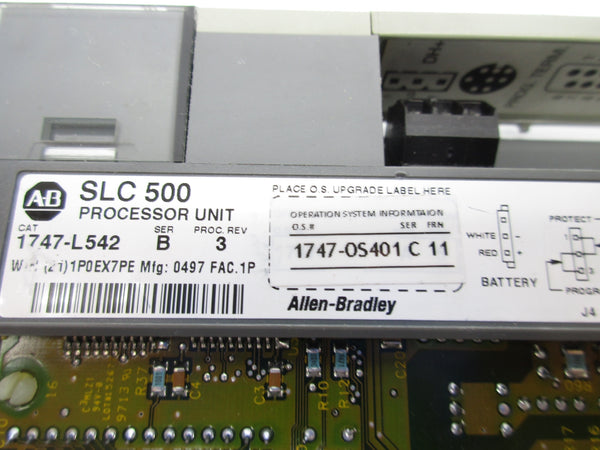 ALLEN BRADLEY 1747-L542 SER. B F/W 11 (NO KEY) NSNP
