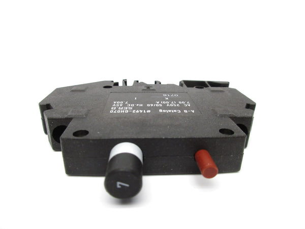 ALLEN BRADLEY 1492-GH070 SER. B 250VAC 7A NSNP
