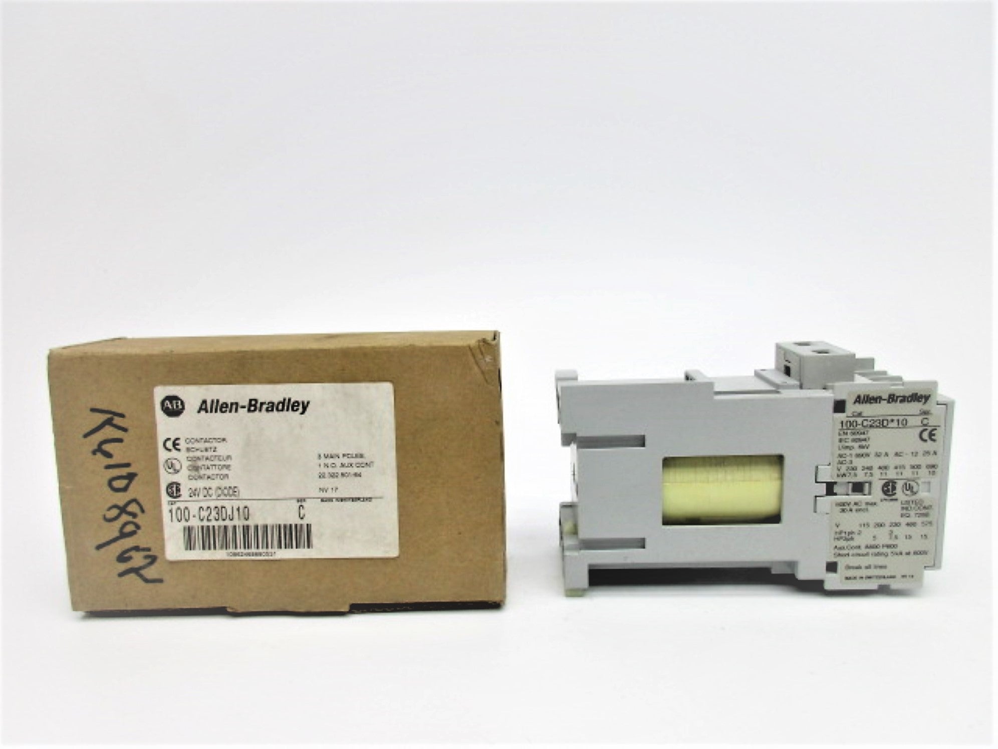 ALLEN BRADLEY 100-C23DJ10 SER. C 24VDC (BR/WH) NSMP