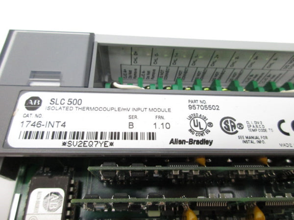 ALLEN BRADLEY 1746-INT4 SER. B F/W 1.10 NSMP