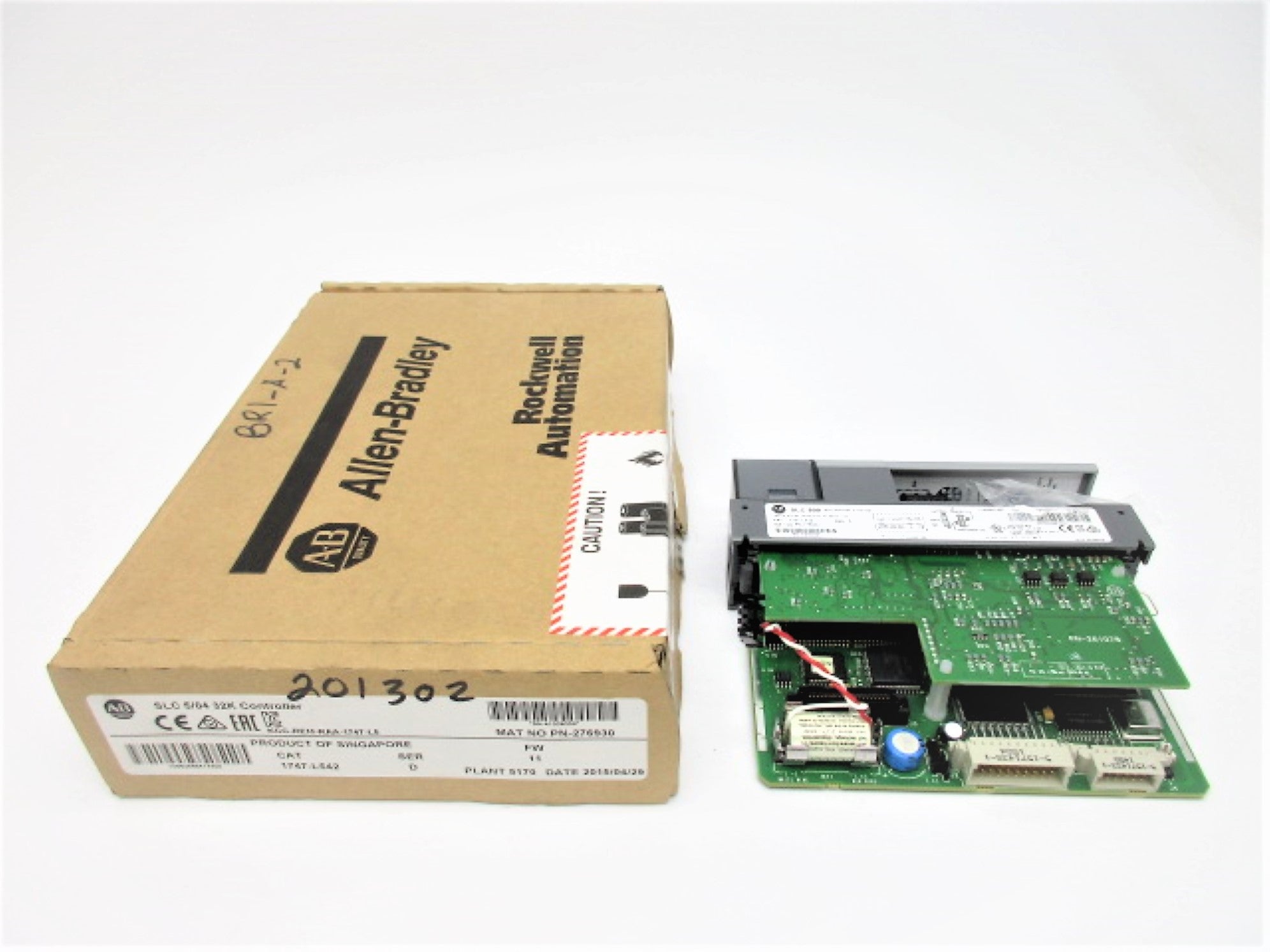 ALLEN BRADLEY 1747-L542 SER. D F/W 11 24VDC (NO KEY) NSMP