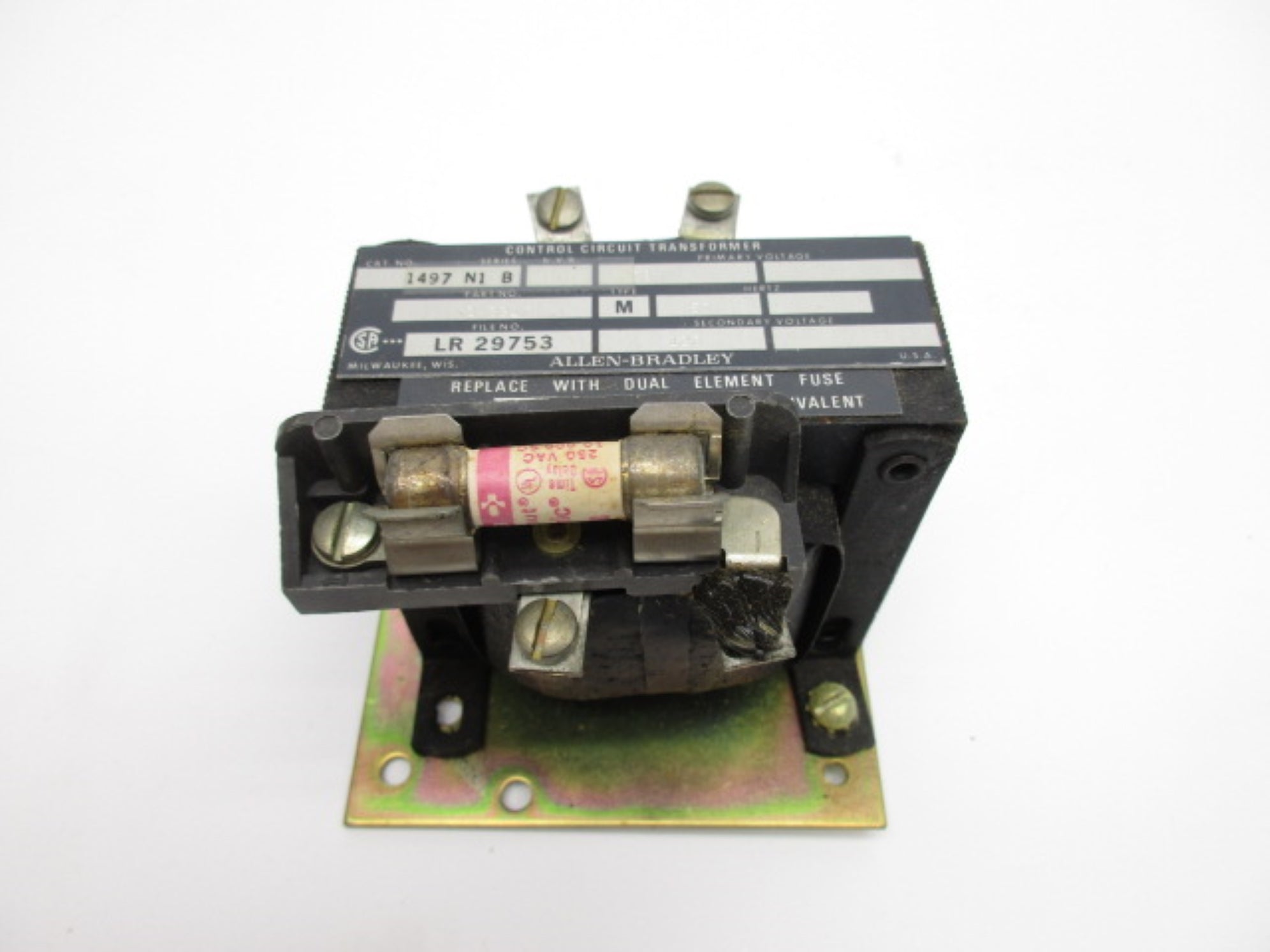 ALLEN BRADLEY 1497-N1 SER. B (BR/YL) NSMP