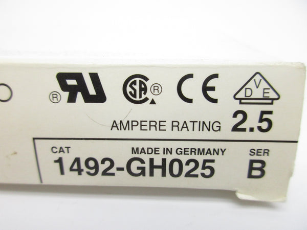ALLEN BRADLEY 1492-GH025 SER. B NSMP