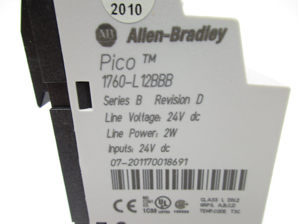 ALLEN BRADLEY 1760-L12BBB SER. B NSNP