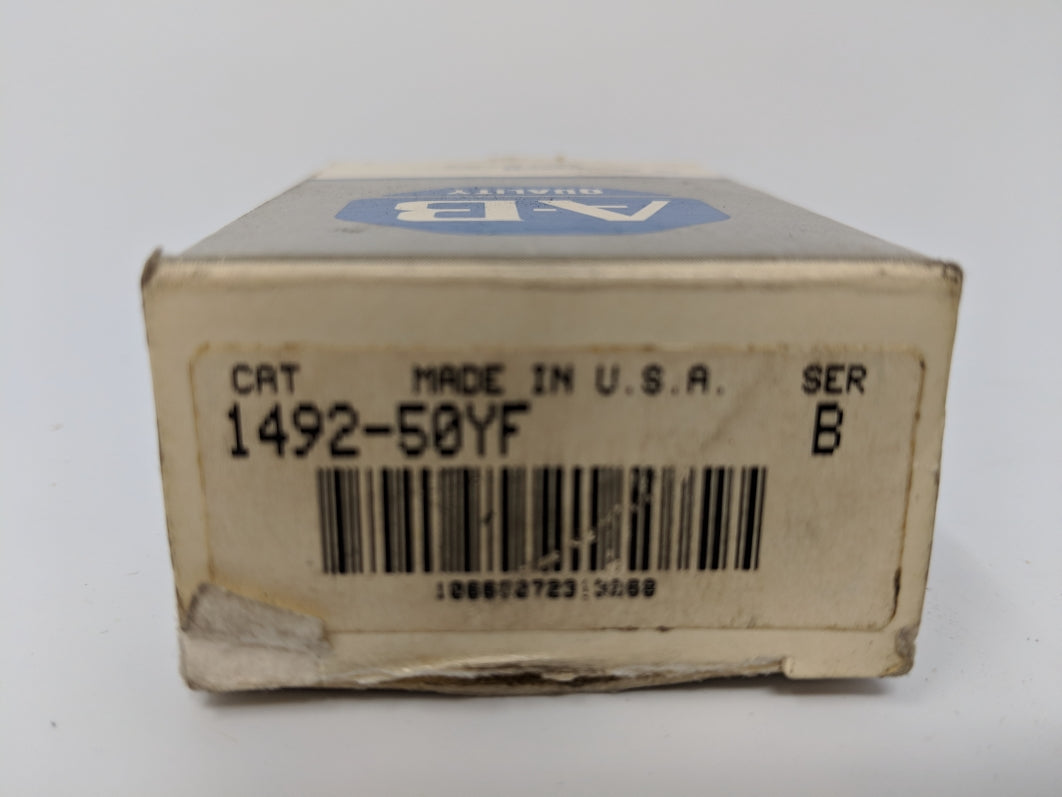 ALLEN BRADLEY 1492-50YF SER. B (GY/BL) NSMP