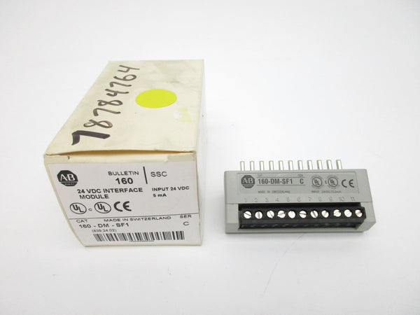 ALLEN BRADLEY 160-DM-SF1 SER. C (WH) NSMP