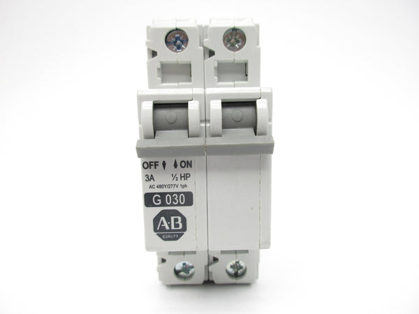 ALLEN BRADLEY 1492-CB2G030 SER. C 3A 277V (WH) NSMP