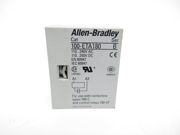 ALLEN BRADLEY 100-ETA180 SER. B NSNP