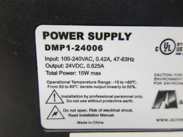 ACME ELECTRIC DMP1-24006 NSNP