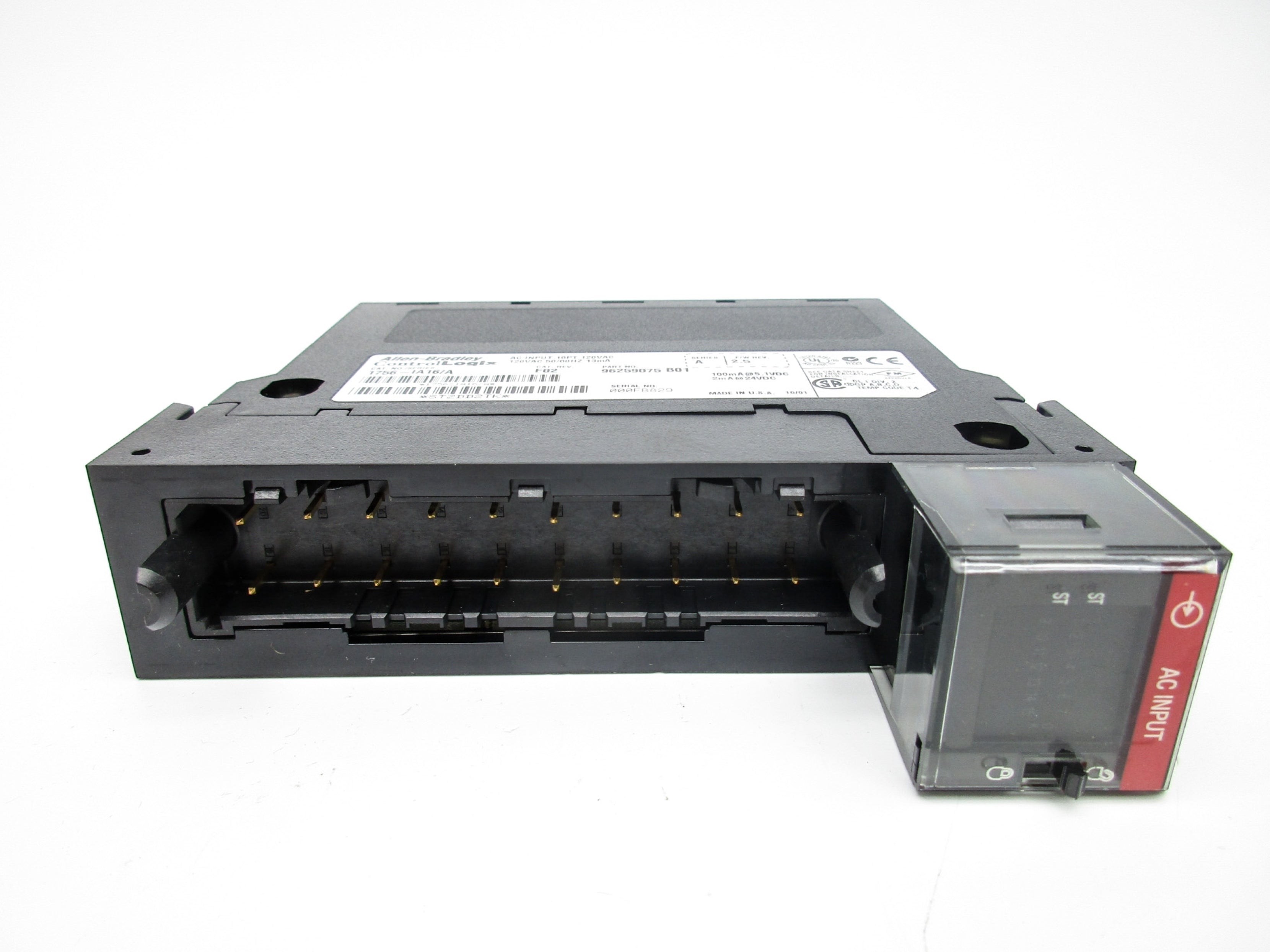 ALLEN BRADLEY 1756-IA16 SER. A F/W 2.5 REMAN