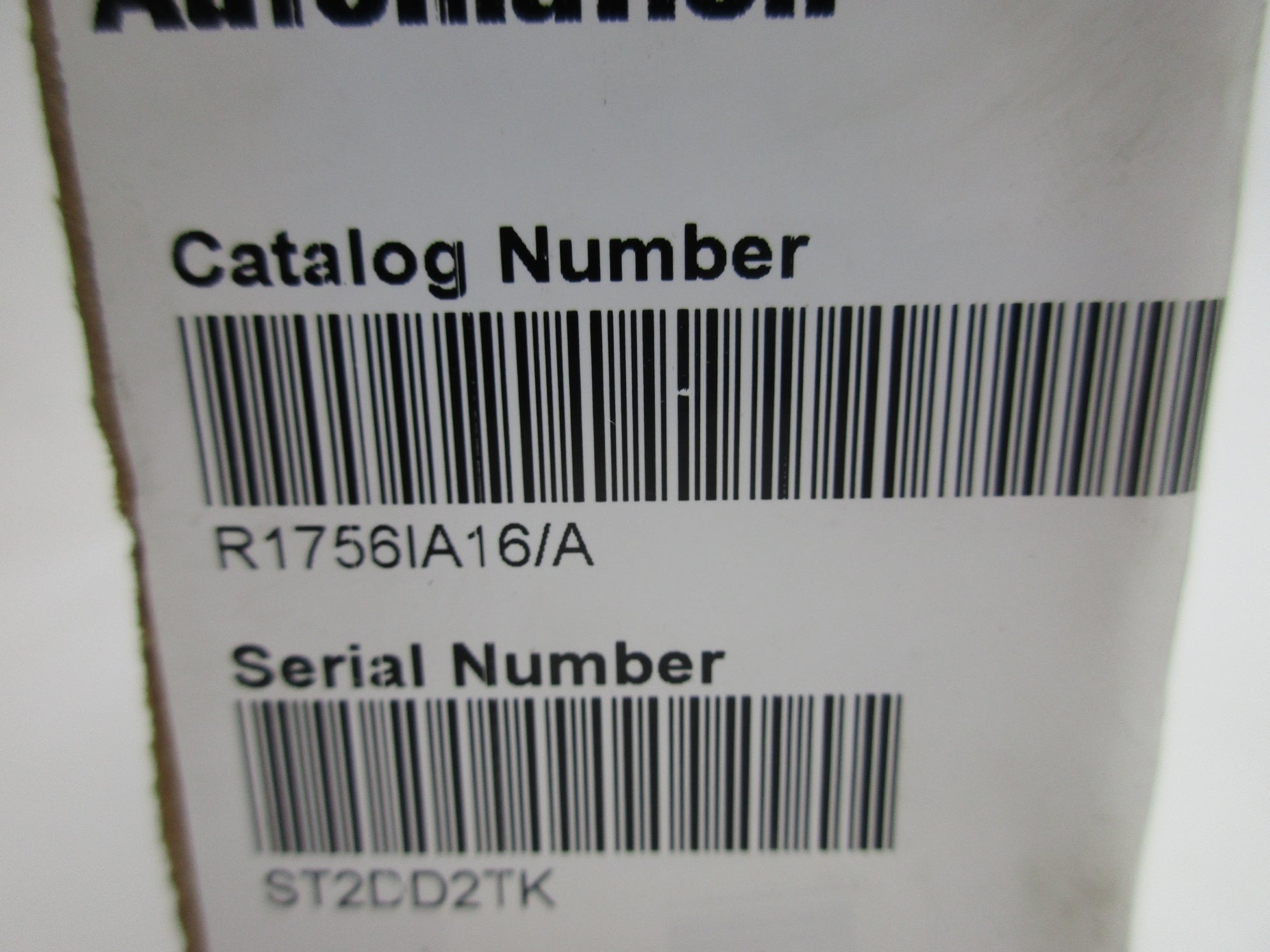 ALLEN BRADLEY 1756-IA16 SER. A F/W 2.5 REMAN