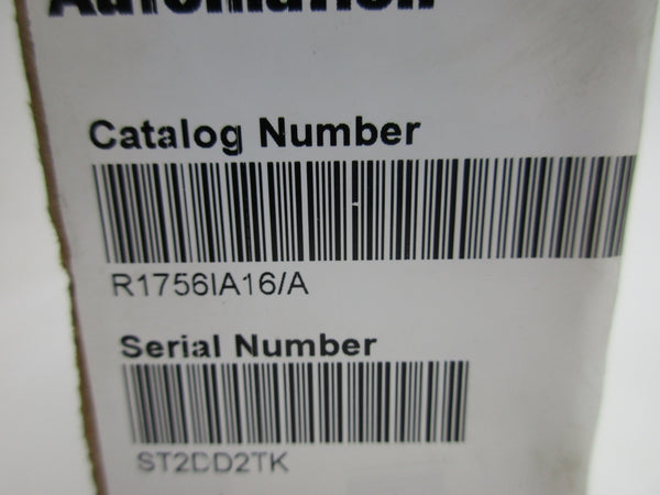 ALLEN BRADLEY 1756-IA16 SER. A F/W 2.5 REMAN