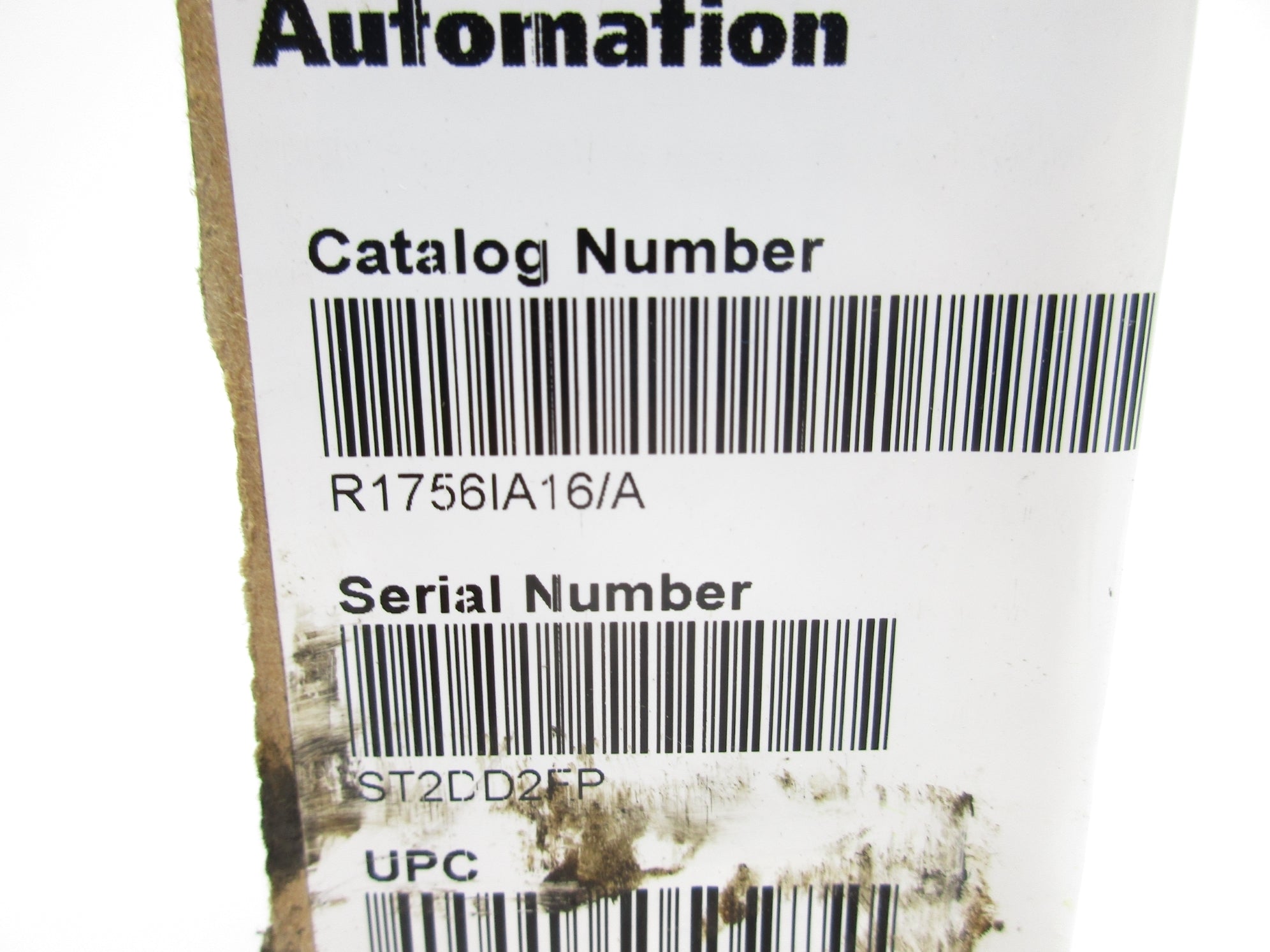 ALLEN BRADLEY 1756-IA16 SER. A F/W 2.5 DATE: 2001 NSFS