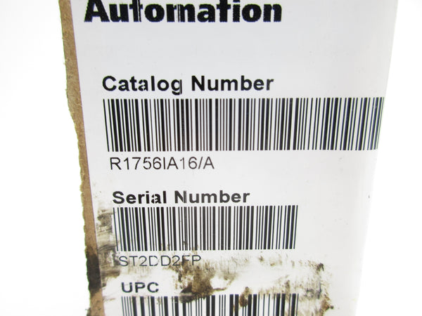 ALLEN BRADLEY 1756-IA16 SER. A F/W 2.5 DATE: 2001 NSFS