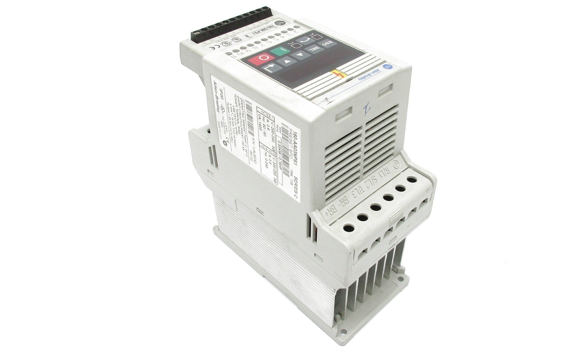 ALLEN BRADLEY 160-AA03NPS1 SER. C F/W 7.05 NSNP