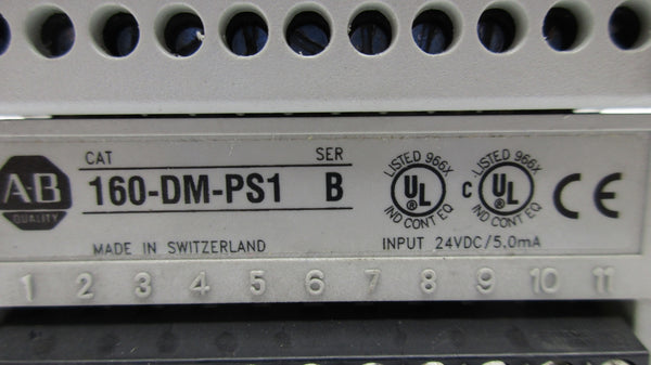 ALLEN BRADLEY 160-AA03NPS1 SER. C F/W 7.05 NSNP