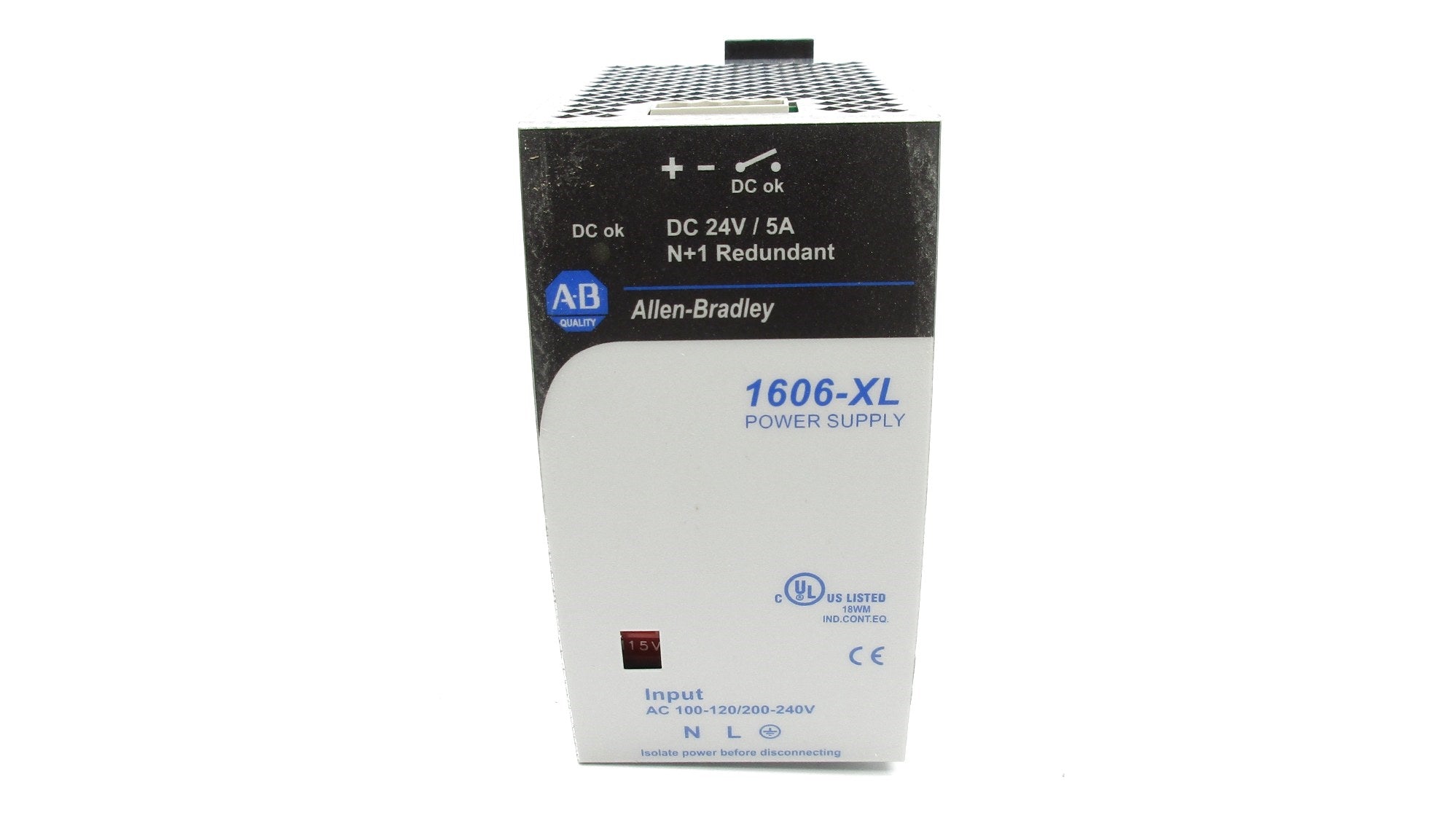 ALLEN BRADLEY 1606-XL120DR SER. A 100-120/200-240V 1.4/2.6A NSMP