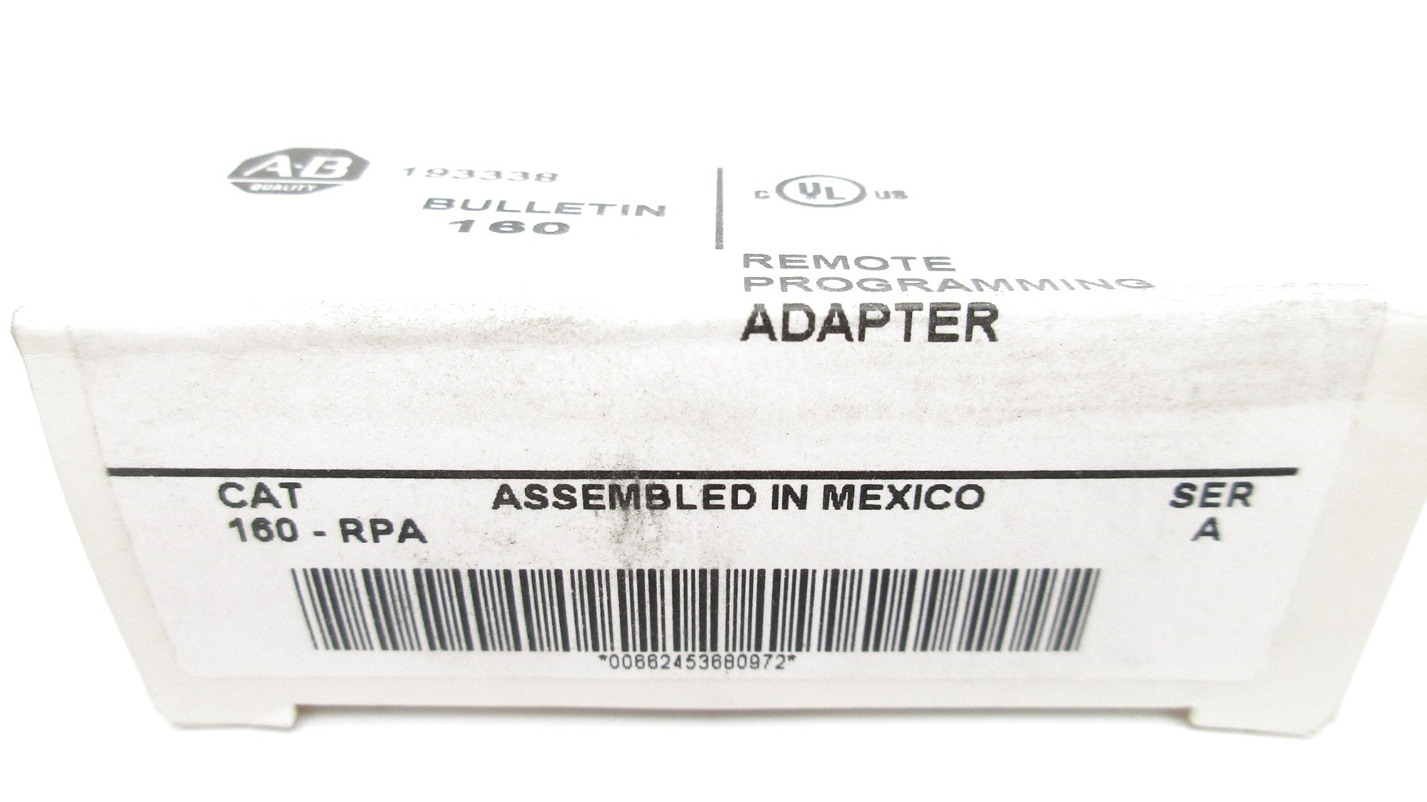 ALLEN BRADLEY 160-RPA SER. A (WH) NSMP