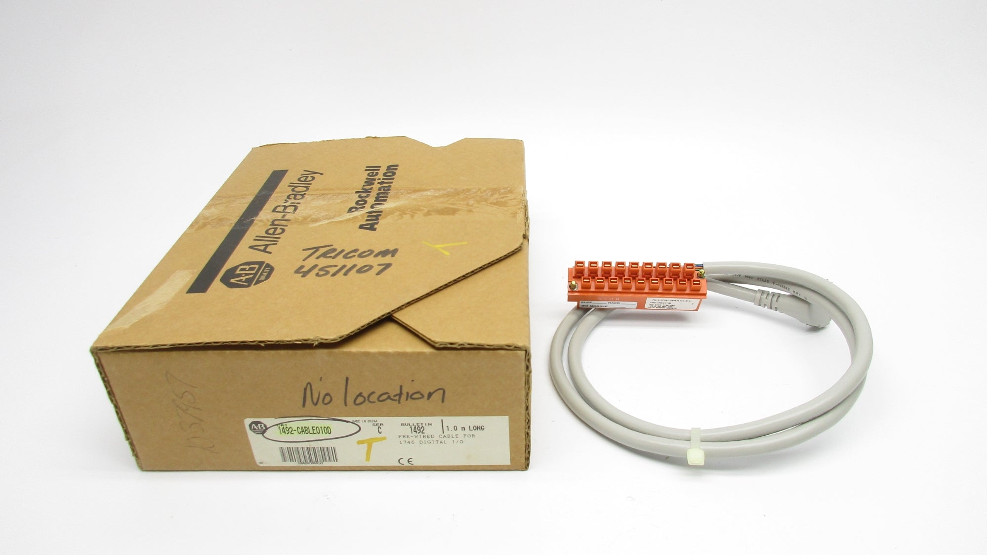 ALLEN BRADLEY 1492-CABLE010D SER. C (BR/WH) NSMP