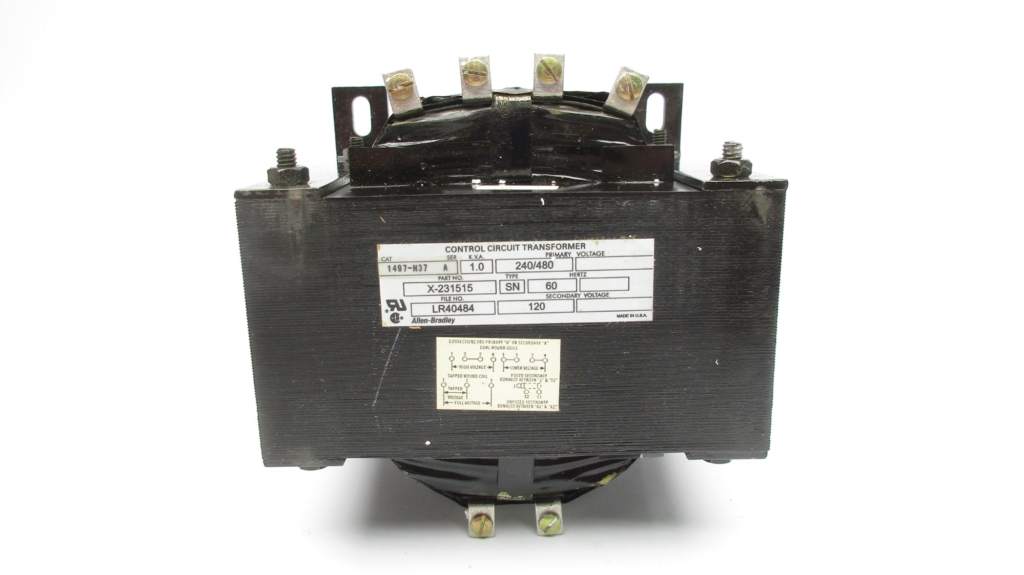 ALLEN BRADLEY 1497-N37 SER. A 240/480V NSNP