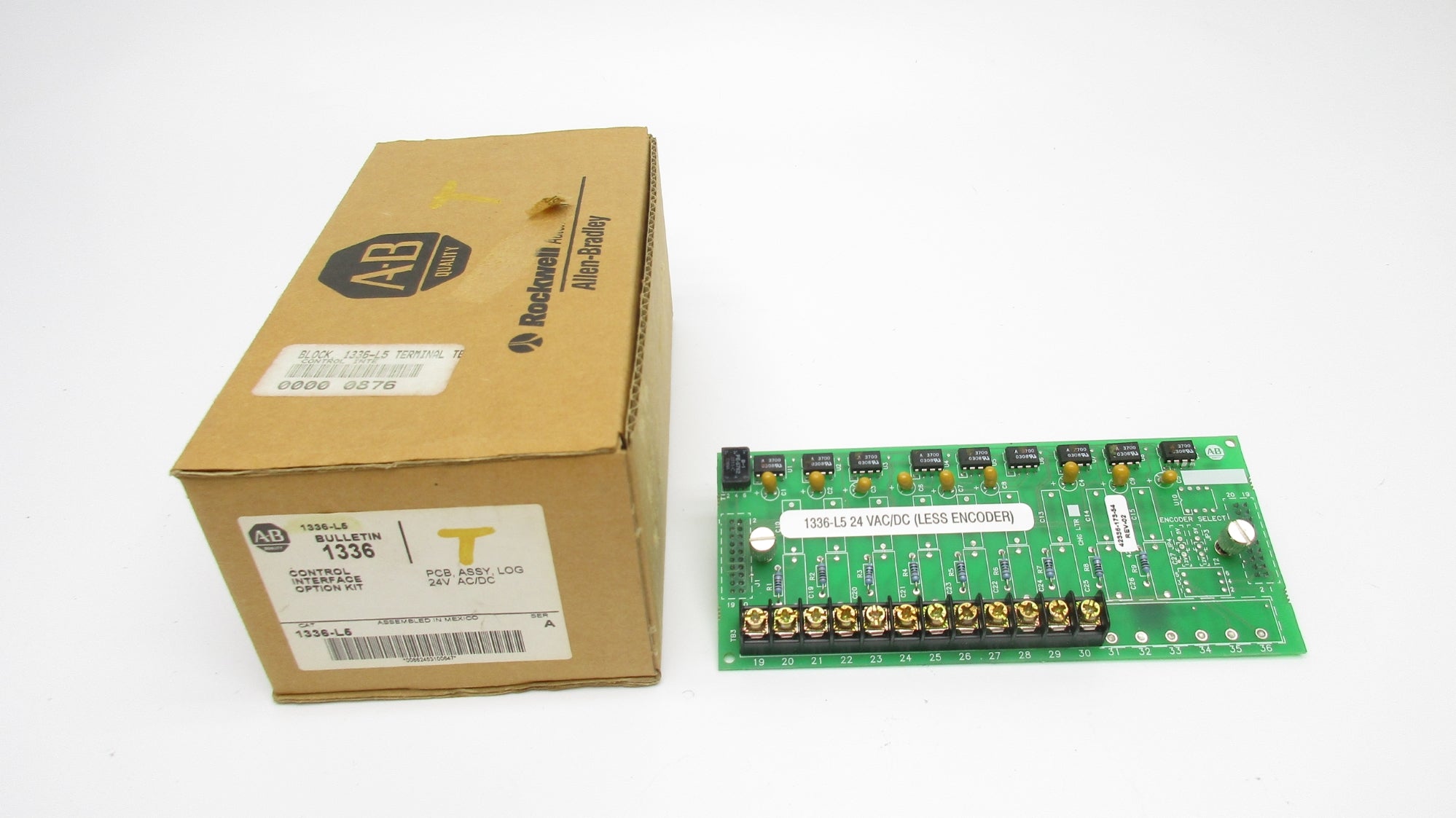 ALLEN BRADLEY 1336-L5 SER. A 24VAC/DC (BR/WH) NSMP