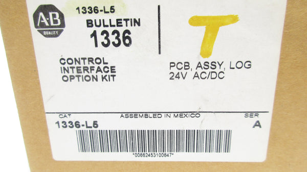 ALLEN BRADLEY 1336-L5 SER. A 24VAC/DC (BR/WH) NSMP