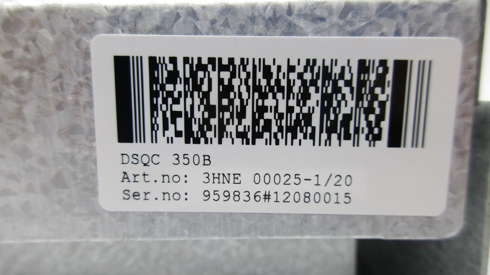 ABB 3HNE00025-1/20 DSQC350B NSNP