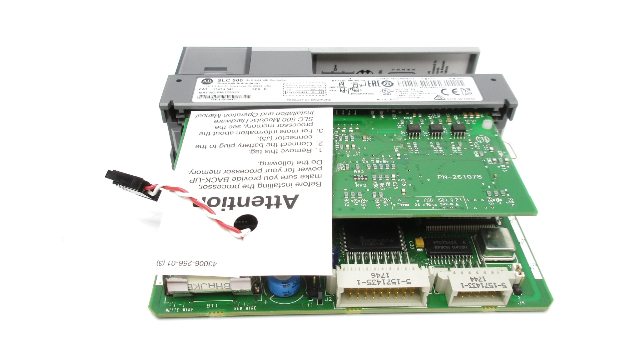 ALLEN BRADLEY 1747-L541 SER. D 24VDC 1A F/W 11  NSMP