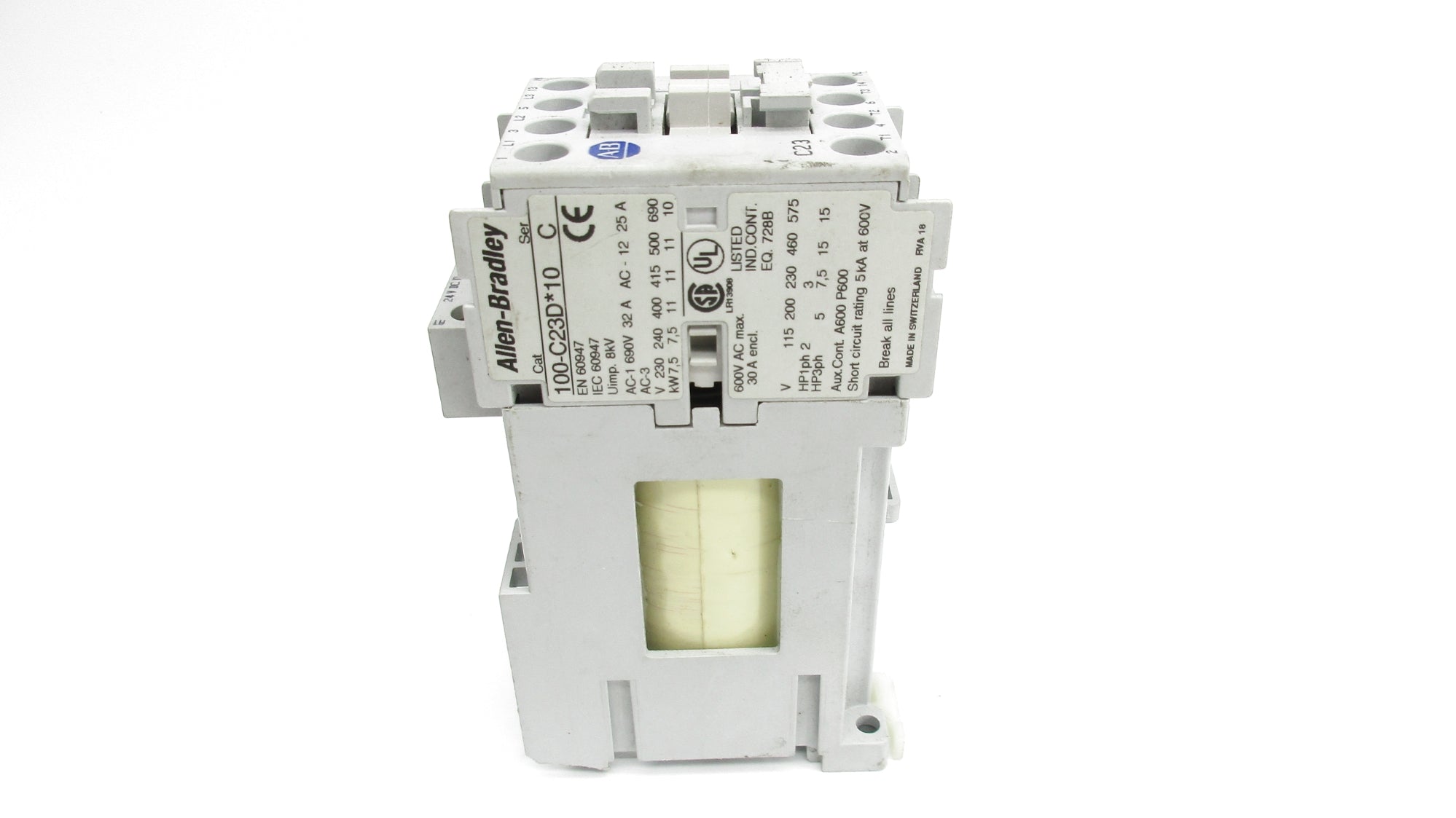 ALLEN BRADLEY 100-C23DJ10 SER. C 24VDC 30A NSNP