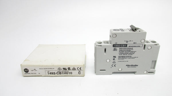 ALLEN BRADLEY 1492-CB1H010 SER. C 1A 277VAC (WH) NSMP