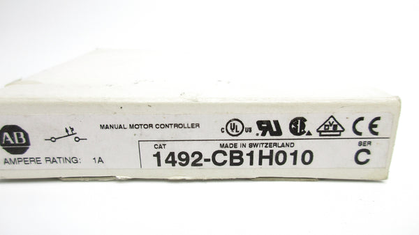 ALLEN BRADLEY 1492-CB1H010 SER. C 1A 277VAC (WH) NSMP