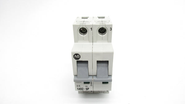 ALLEN BRADLEY 1492-SP2D060 SER. C 6A 277VAC (WH) NSMP