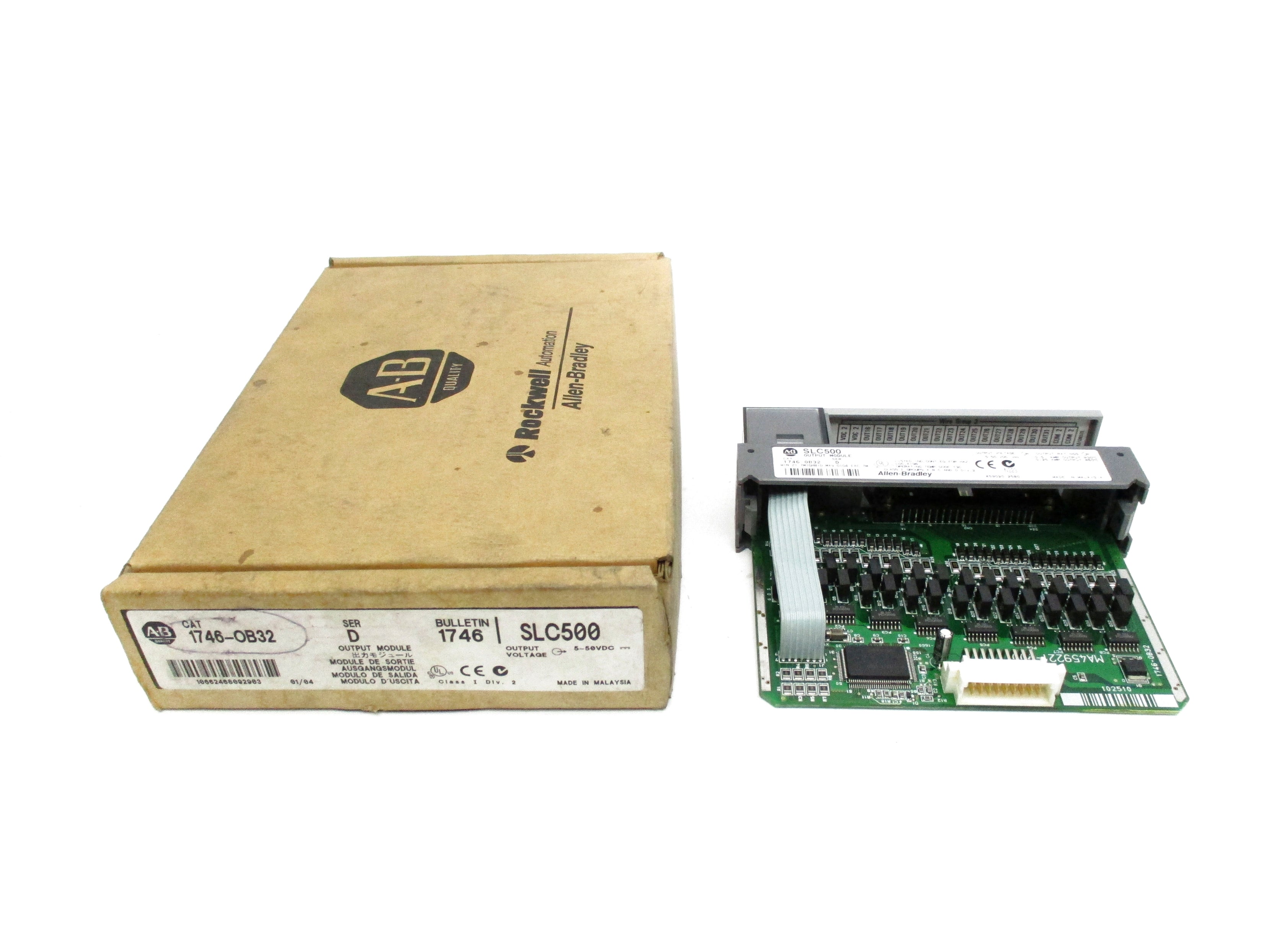 ALLEN BRADLEY 1746-OB32 SER. D 5-50VDC NSMP