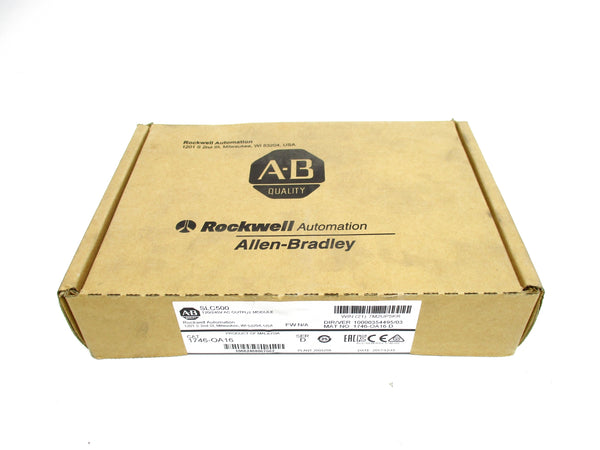 ALLEN BRADLEY 1746-OA16 SER. D DATE: 2017 NSFS
