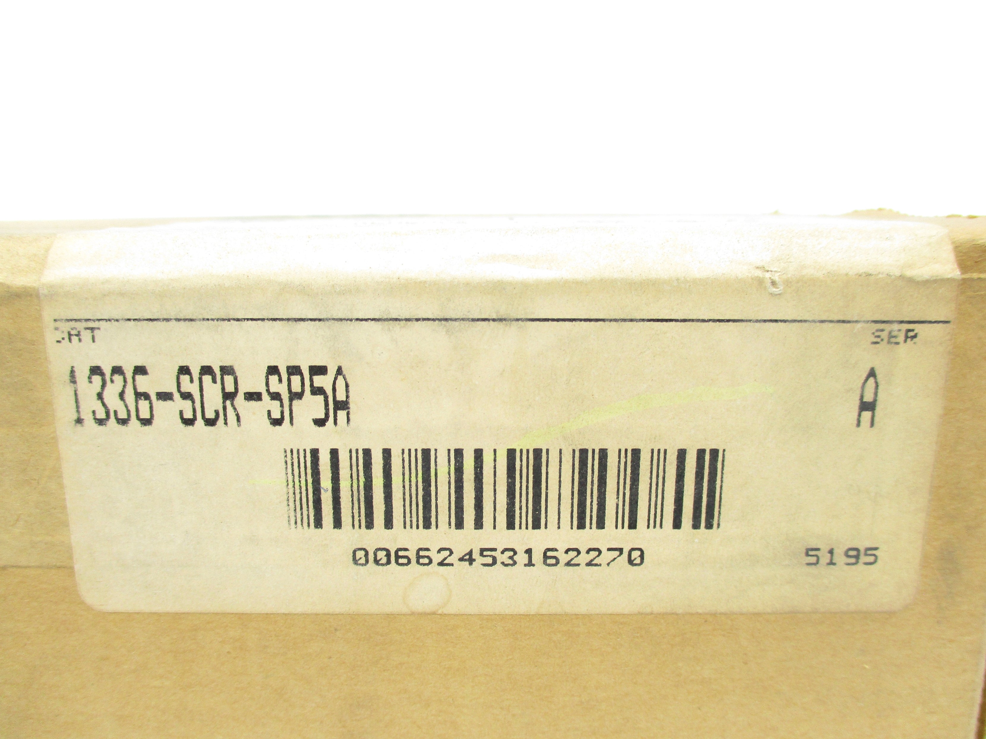 ALLEN BRADLEY 1336-SCR-SP5A SER. A (BR/WH) NSFS