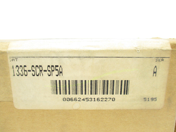 ALLEN BRADLEY 1336-SCR-SP5A SER. A (BR/WH) NSFS