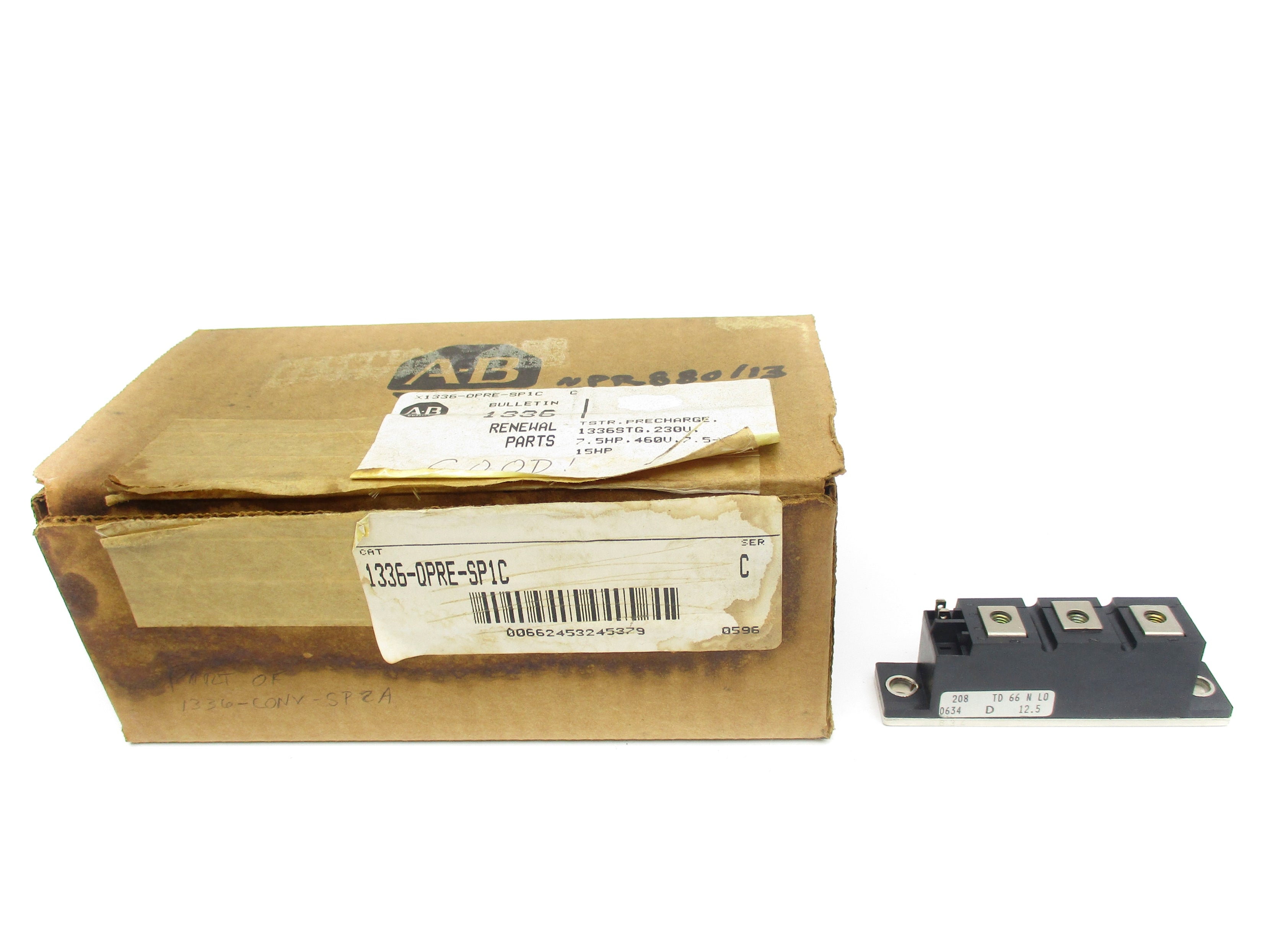 ALLEN BRADLEY 1336-QPRE-SP1C SER. C (BR/WH) NSMP